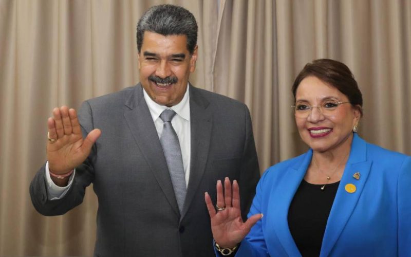 Xiomara Castro apoya públicamente a Nicolás Maduro en medio de crisis internacionales