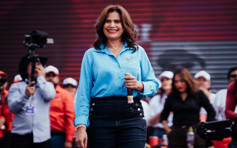Popularidad de Rixi Moncada disminuye a menos de tres meses de las elecciones en Honduras